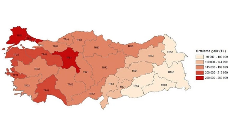 Tüik: En yüksek gelir grubunun toplam gelirden aldığı pay %48,1 oldu