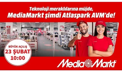 MediaMarkt Yeni Mağazasını Atlaspark AVM’de Açıyor