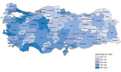 Tuik: Gayrisafi Yurt İçi Hasıladan 2023 yılında en yüksek payı %30,4 ile İstanbul aldı